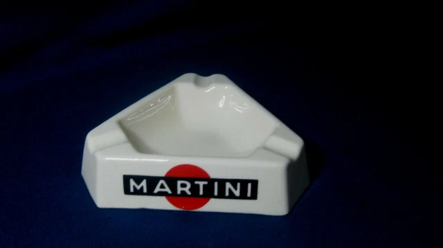 Martini - Grand Cendrier & Rare Martini Glacière / Casque