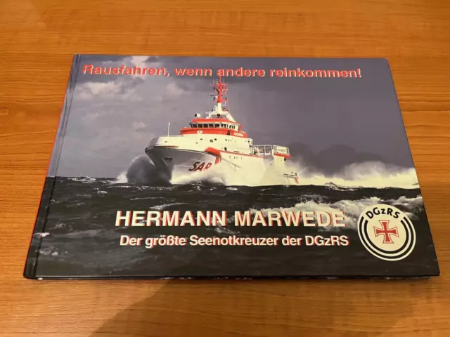 Buch "HERMANN MARWEDE - der größte Seenotkreuzer der DGzRS", Top Zustand