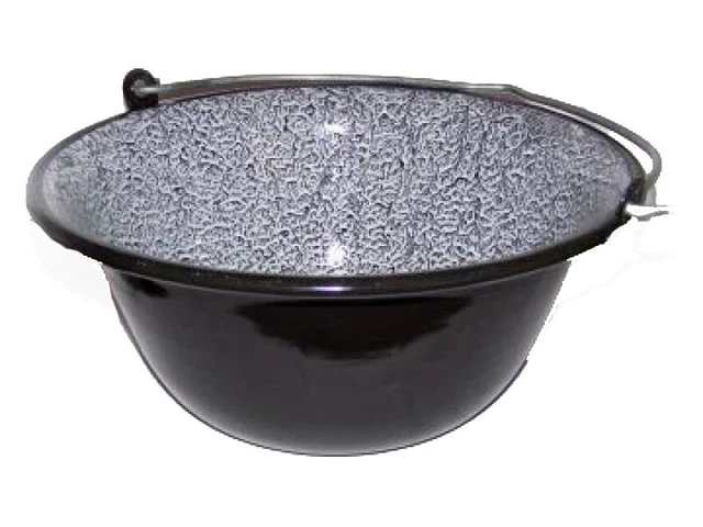 Ungarischer Gulaschkessel 20 liter, emailliert