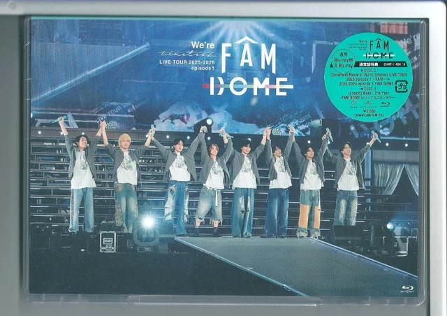 WE'RE LESZ LIVE TOUR 2025-2026 Blu-ray 3 Disc Unopened FAM DOME