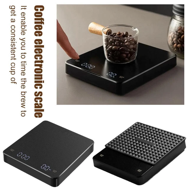 Intelligent Hand Brewed Coffee Electronic Weight Scale Scale Hous Kitchen P5A8
