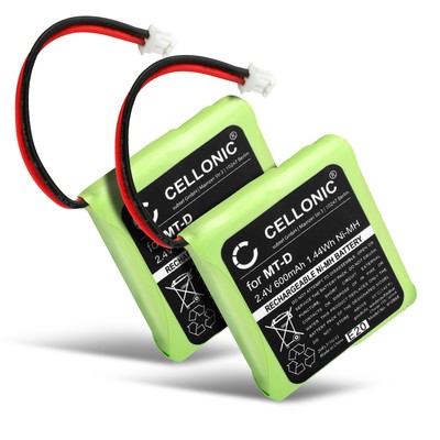 batería para fritzfon Fritz-fon MT-d MTD AVM 20002434 accu 3st 