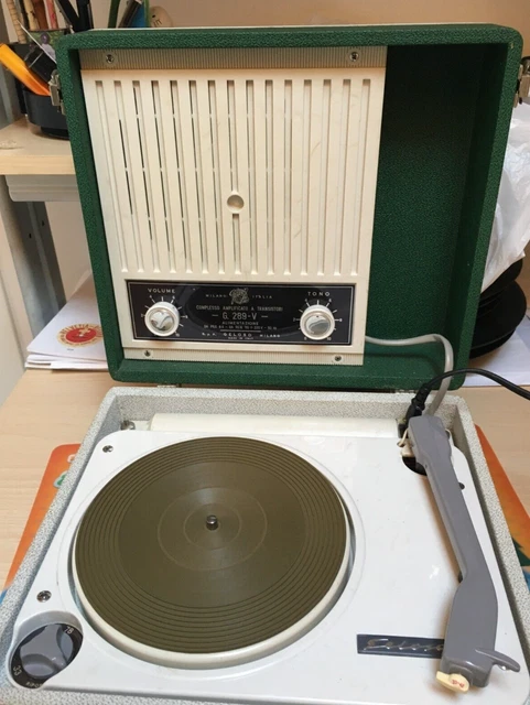 GELOSO - G 289 - V Giradischi PORTATILE A TRANSISTOR