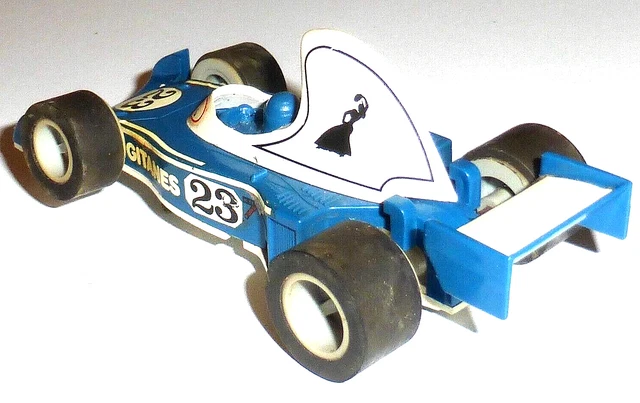 Jouet Rare SYMPA Nice ! Jouef Slot Racing 1:43 - Ligier Gitanes GS.5 - Voiture Circuit