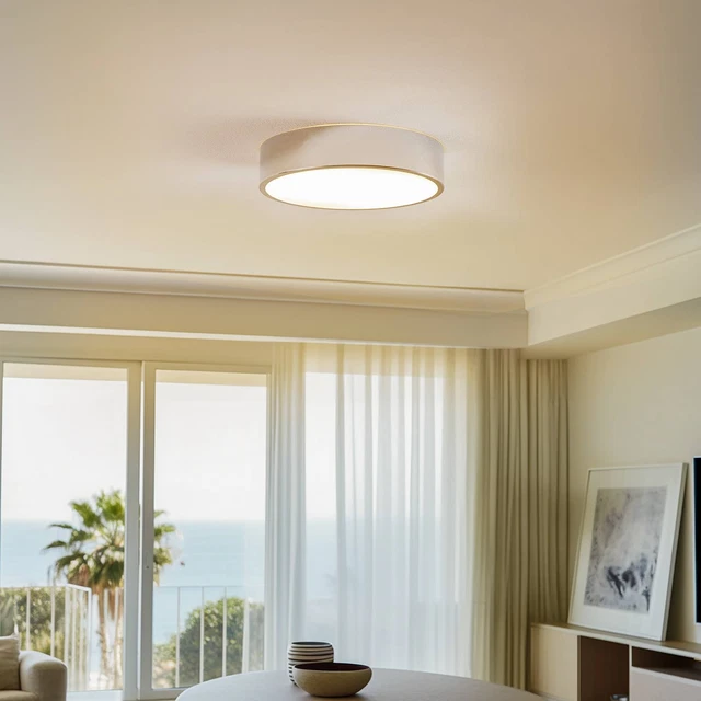 Lamkur Deckenlampe 'Kimban' in Chrom aus Metall u.a. für Wohnzimmer & Esszimmer