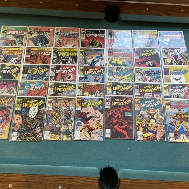 Web Of Spider-Man 35 Issue Lot