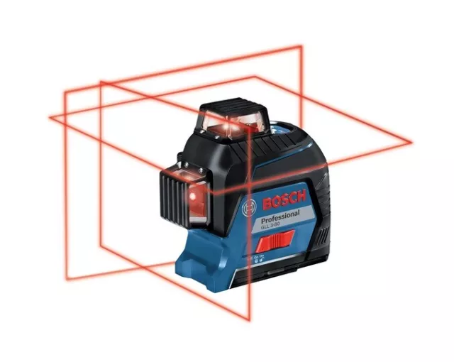 Bosch GLL 3-80 Professional 360 Three-Plane Leveling and Alignment Line Laser