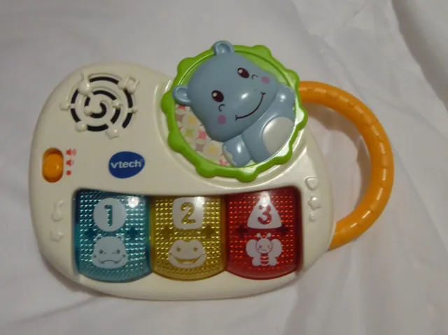 Vtech 123 Hippo Children's  Musical Light Up Piano Toy