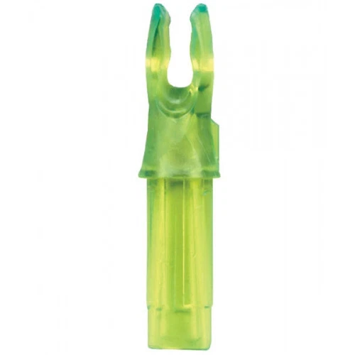 Bohning 1003LM Double Lock Lime 12-Pack Archery Bow Hunting Arrow Nocks