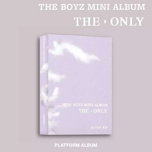 THE BOYZ [THE ONLY] 3rd Mini Album PLATFORM Ver IN THE AIR/QR Karte+12Foto Karte