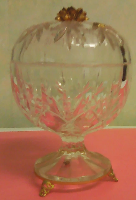 Bonbonniere Cristal De Boheme À VENDRE! - FR