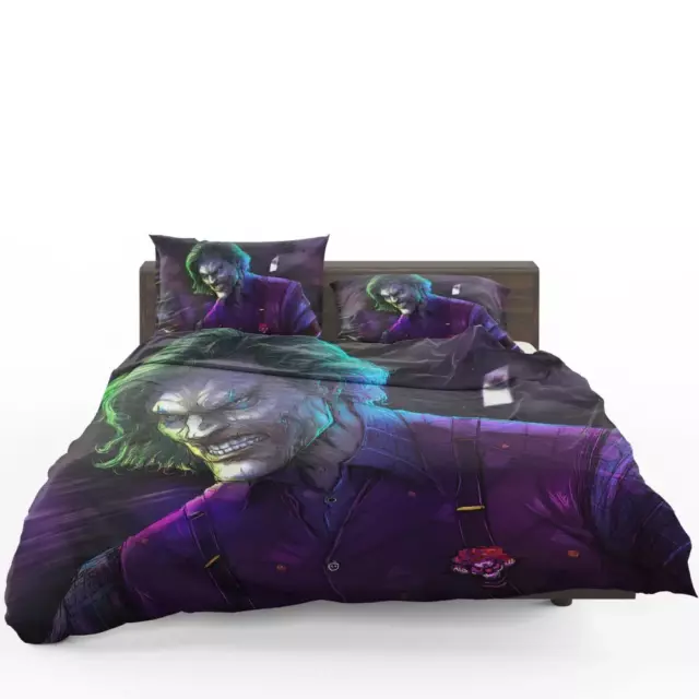 Joker Movie DC Comics Quilt Duvet Cover Set Bedclothes Super King Kids