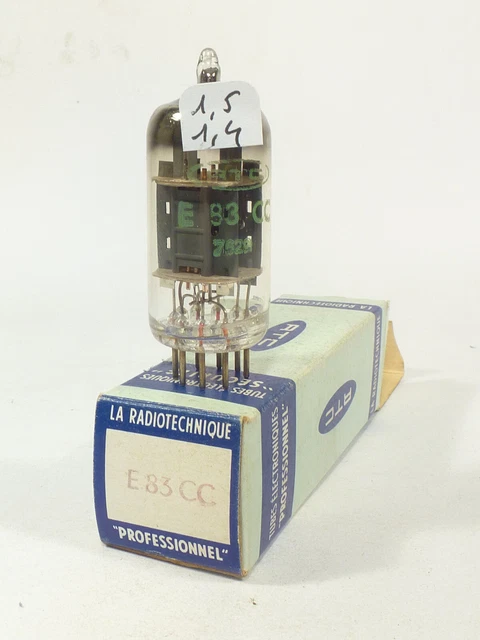 Paire De Triodes LA RADIOTECHNIQUE R120 NOS - Testées Sur Metrix 310TR