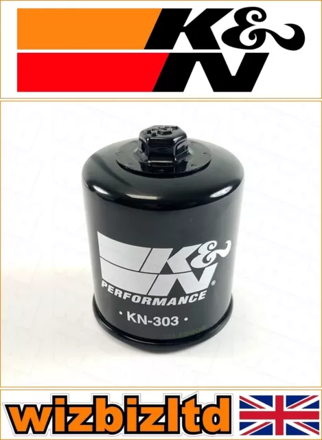 Kawasaki ZX1000 Ninja ZX-10R 2011-2015 [K&N Black Replacement Oil Filter] KN-303