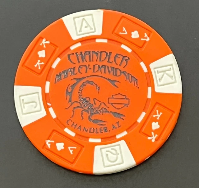 Chandler Arizona Harley Davidson Chip Token AZ Motorcycle Bike