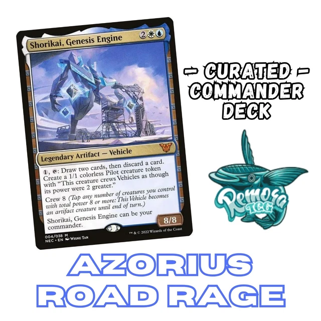mtg shorikai commander deck Genesis Engine Vehicle | Gameplay This Vehicle becomes an artifact creature until end of turn.) Shorikai Shorikai, Genesis Engine // Commander
