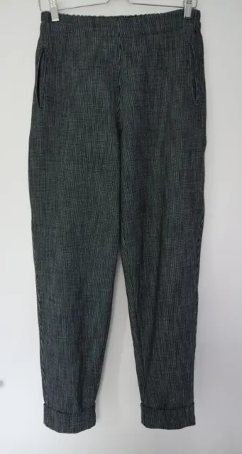 Elemente Clemente Tapered Pull On Elasticated Waist Trousers Size 1 UK 8