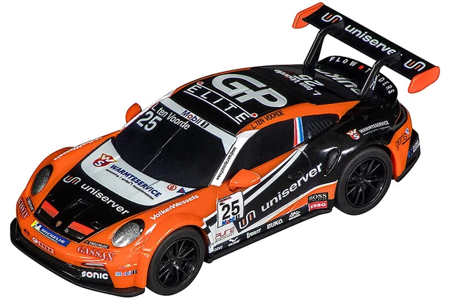 Carrera 64207 Porsche 911 Gt3 Cup Team Gp-Elite No.25 1:43 Scale Analog Slot Car Racing Vehicle Go!!! Slot Car Toy Race Track Se main image 0