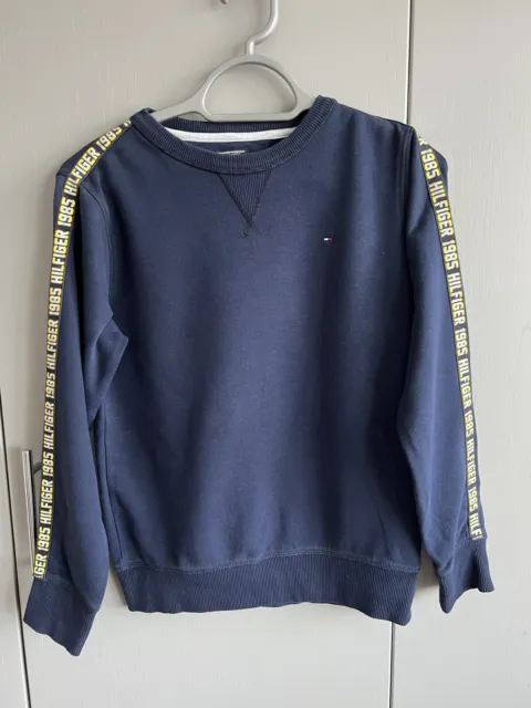 Tommy Hilfiger Navy Blue Boys Sweatshirt 152cm (Approx 12-13yrs)