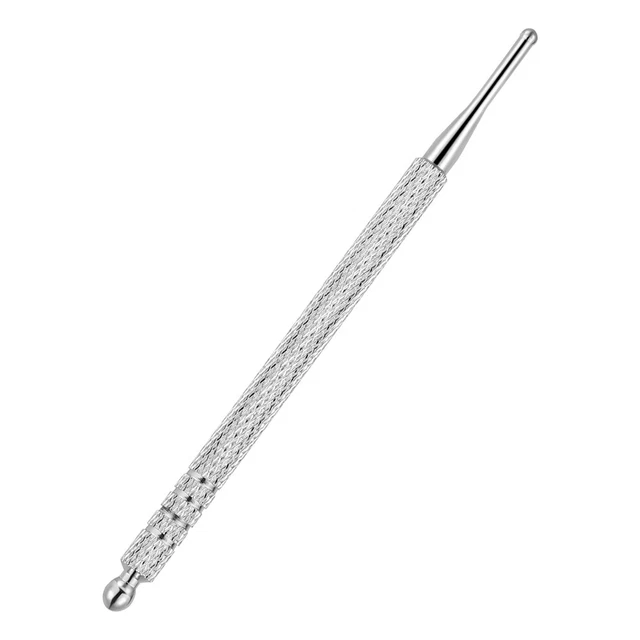 MANUALE IN ACCIAIO inox riflessologia facciale punto orecchio sonda