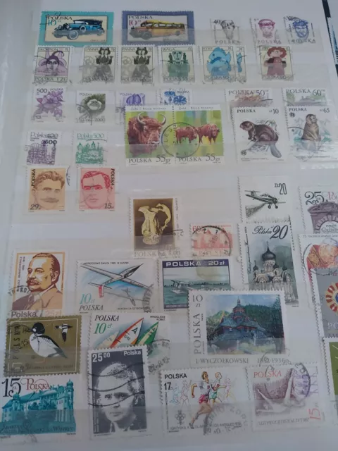 Briefmarken Polen Gestempelt