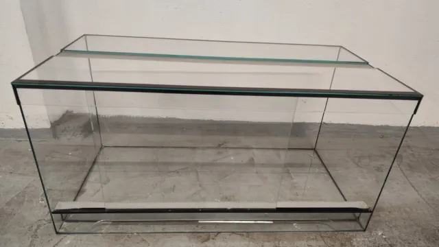 Terrarium aus Echtglas 100x50x50 (b/h/t)
