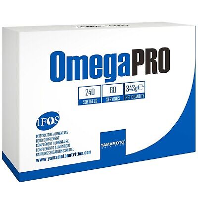 Yamamoto Nutrition Omega3 Pro-Omega Epa Dha Certificati Ifos 5 Stelle 240 Perle