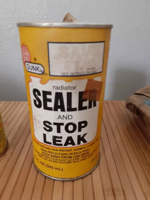 Solder seal GUNK radiator SEALER and STOP LEAK 11 fl oz old stock