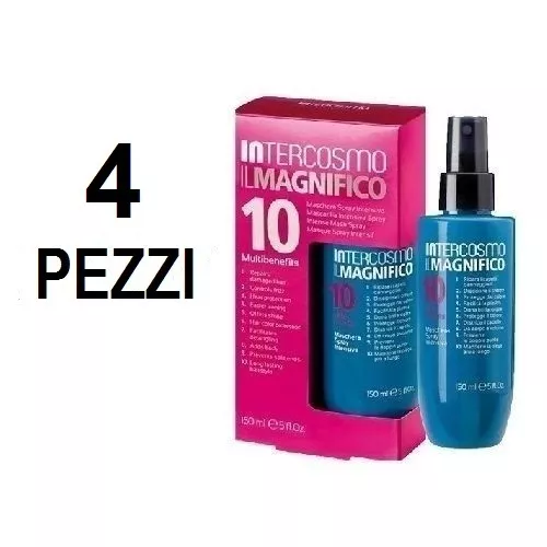 Intercosmo Il Magnifico 10 Maschera Spray Intensiva 150ml 4 pz