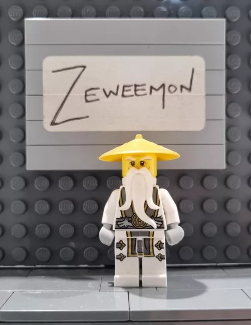 SENSEI MASTER WU Lego figure man minifig minifigure Ninjago 10.00
