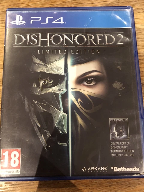 Dishonored 2 Limited Edition – PS4 – Neuf Sous Blister – Version Française