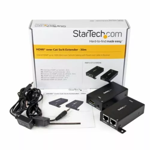 Startech HDMI Over Cat5e/6 Adapter Extender - 30m