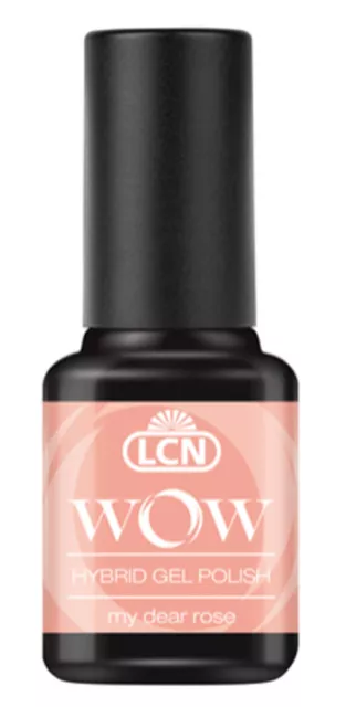 LCN WOW Hybrid Gel Polish Nr. 26 "my dear rose" (apricot) 8ml