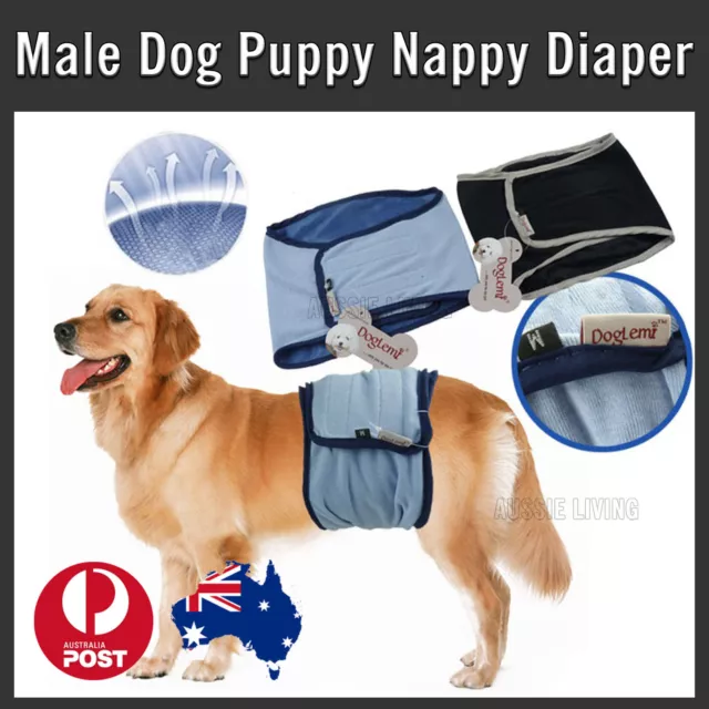 Dog Pet Male Nappy Diapers Shorts Season Sanitary Pants UndiesUnderpants XS-XL