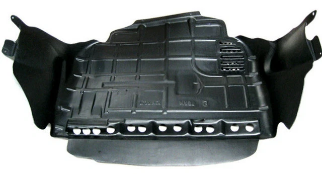 Plaque De Protection Sous-moteur Pour Peugeot 206 (1998+) - Neuf, Noir, Origine France