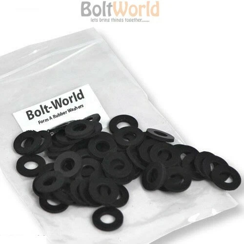Nylon Dzus Plastic Clear Washers - M6 Hole, 13mm OD, 0.5mm Thick (Speedy Fasteners)
