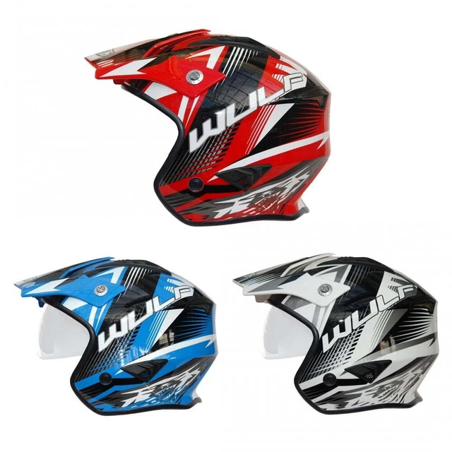 Wulfsport Adults Aspect Offroad Trials Motorcycle Helmet