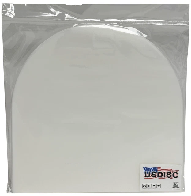 100 USDISC Record Inner Sleeves 12", HDPE LP