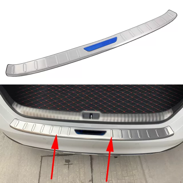 For Lexus ES350 ES300h 2019-2021 Steel Rear Bumper Guard Plate Cover Trim Frame