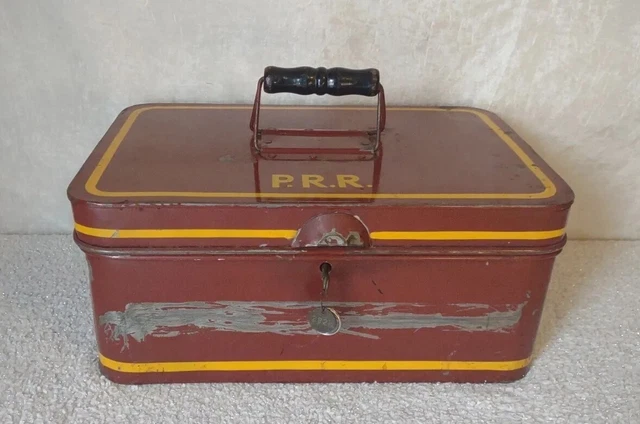 Vintage Original Rare Pennsylvania Railroad Prr Conductors Box 2928