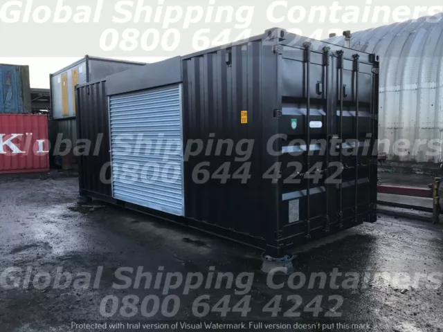 20ft x 8ft Roller Shutter Shipping Container