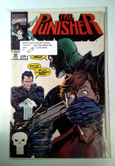 The Punisher #42 Marvel Comics (1990) VG 2nd Series 1st Print Comic Book