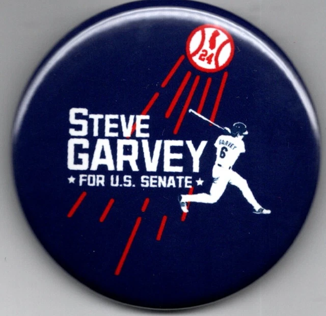 STEVE GARVEY U S Senate California 2024 LA Dogers baseball campaign