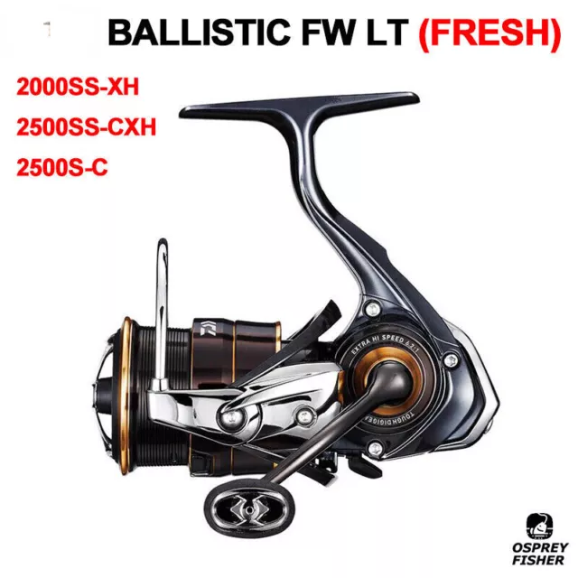 2019 DAIWA BALLISTIC FW LT Spinning Fishing Reel 7/1BB 5kg Max Drag Freshwater