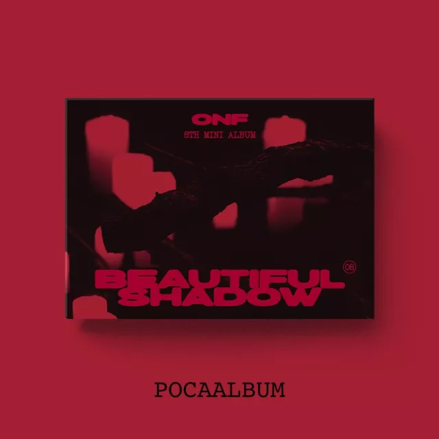 ONF 8th Mini Album [BEAUTIFUL SHADOW] POCA Ver. QR Card+2p Photocard+2ea Sticker
