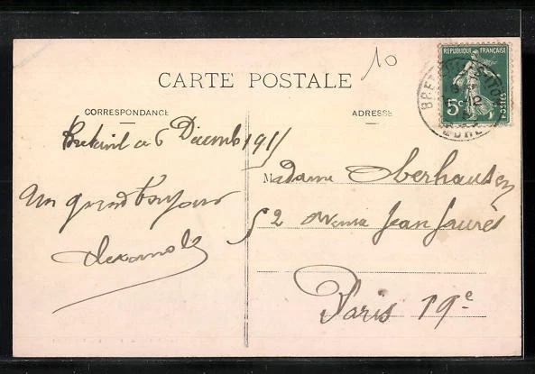 CPA Breteuil-sur-Iton, La Grande-Rue 1915 2