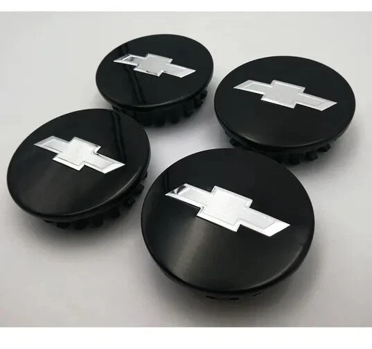 4pcs. Parts Wheel Center Cap Black 4Pcs For CHEVROLET Cruze Volt Impala malibu