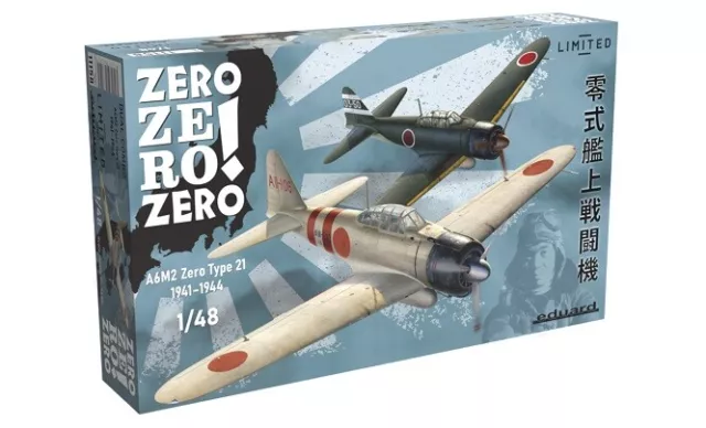 Eduard Plastic Kits 11158 - 1:48 ZERO ZERO ZERO! DUAL COMBO, Limited edition