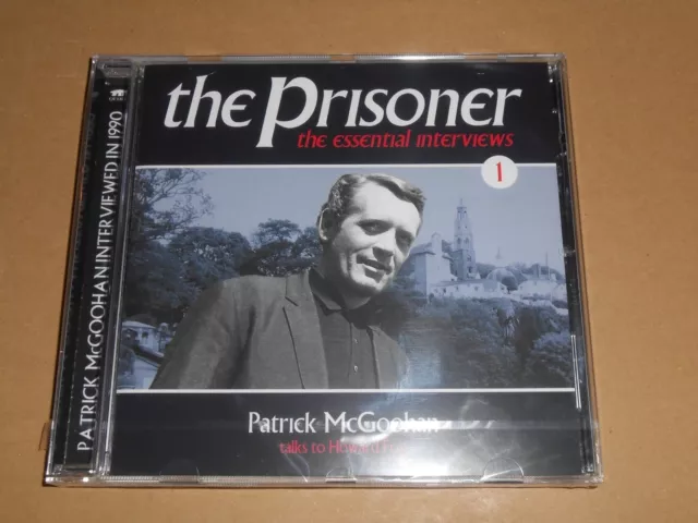 The Prisoner The Essential Interviews - Patrick McGoohan 2018 CD *NEW/SEALED*