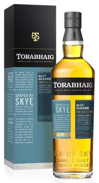 Torabhaig Legacy 2 Allt Gleann Single Malt Whisky 700ml Each